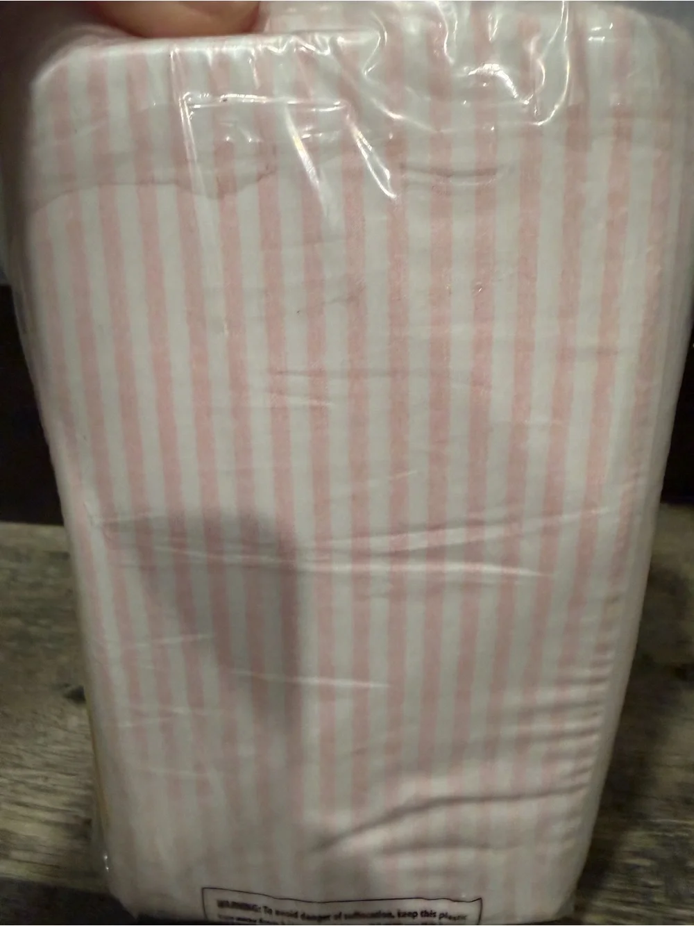 Mainstays Kids Queen Cotton Sheet Set - Pink Stripe